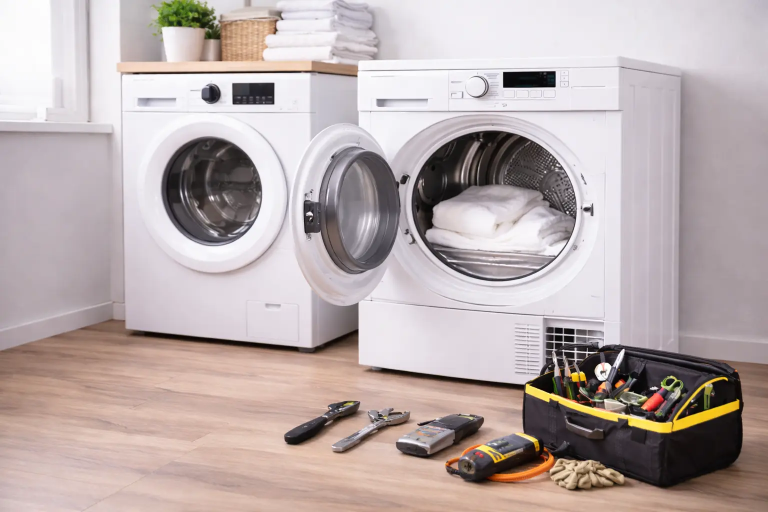 Toronto home washing machine repair after service completed